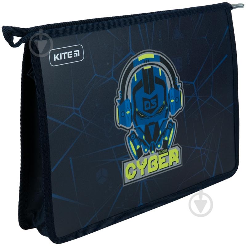 Папка на молнии A4+ Cyber K23-428-2 - фото 1