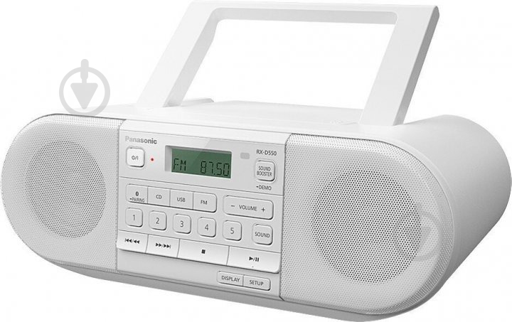 Магнитола Panasonic RX-D550GS-W - фото 1