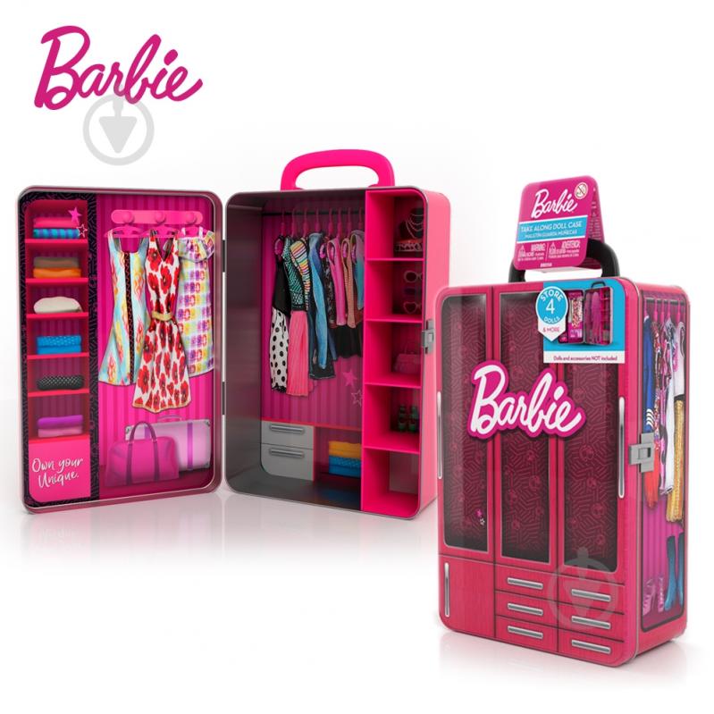 Игрушка-кейс Barbie «Модный Шкаф» BBDS6B - фото 6