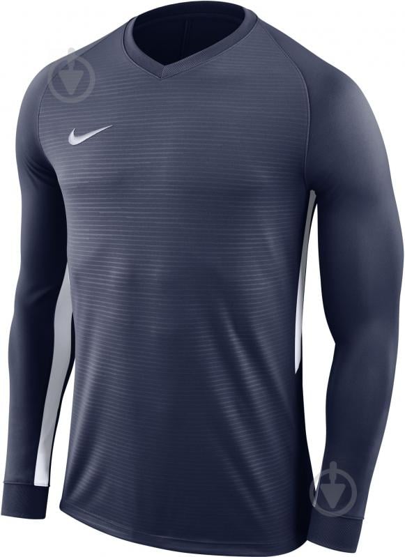 Футболка Nike Men's Dry Tiempo Premier Football Jersey 894248-411 р.M темно-синій - фото 1