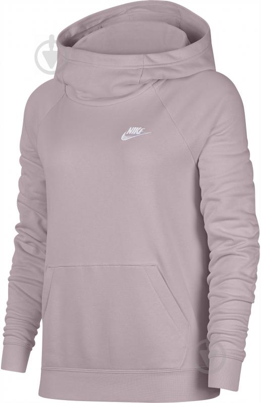 Джемпер Nike W NSW ESSNTL FNL PO FLC BV4116-645 р. XL розовый - фото 1