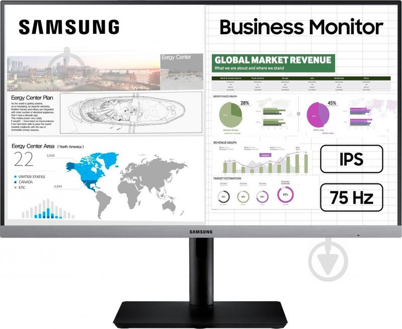 Монитор Samsung S24R650 24" (LS24R650FDIXCI) - фото 1