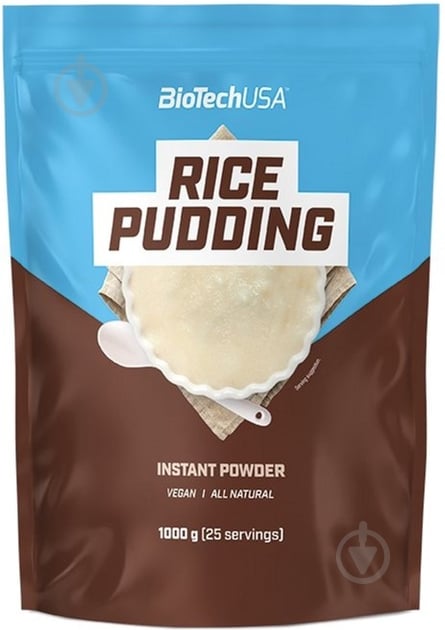 Пудинг BioTechUSA Rice Pudding (5999076251131) 1000 г - фото 1