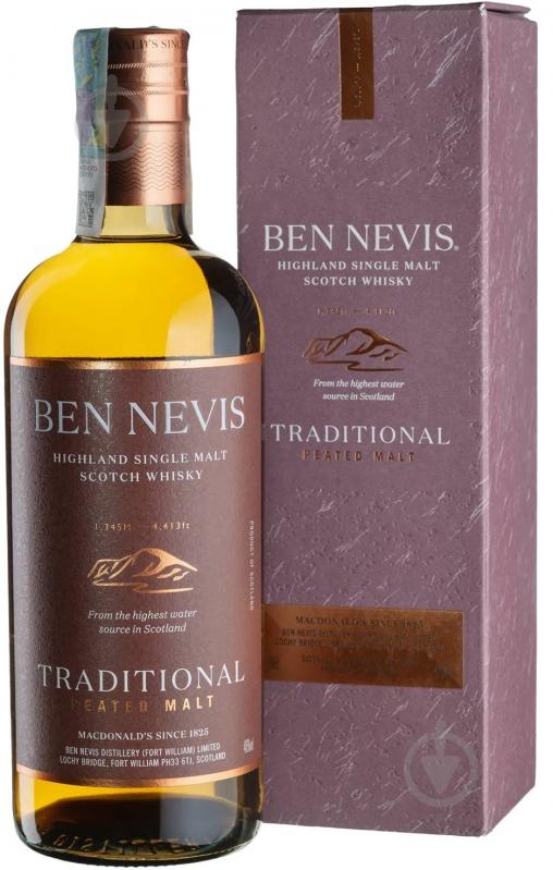 Виски Ben Nevis Traditional Peated 0,7 л - фото 1