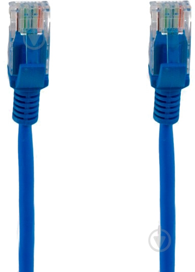 Патч-корд EXTRADIGITAL Cat5e UTP CCA (KBP1769) 4 м синий - фото 1