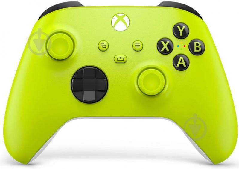 Геймпад бездротовий Xbox Microsoft Wireless Controller Yellow New Edition - фото 1