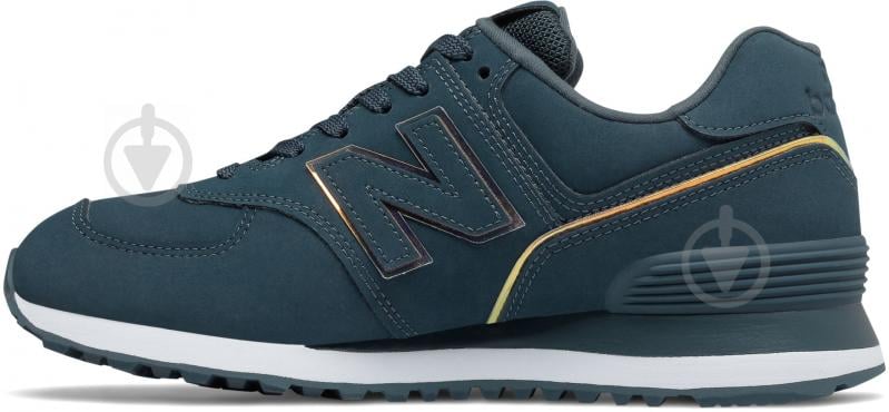 Кроссовки женские зимние New Balance WL574CLA WL574CLA р.36,5 синие - фото 2