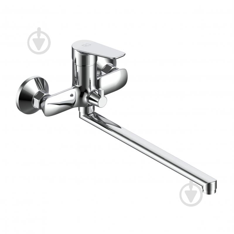 Смеситель для ванны/душа RJ LOLA L-вилив, хром - фото 2