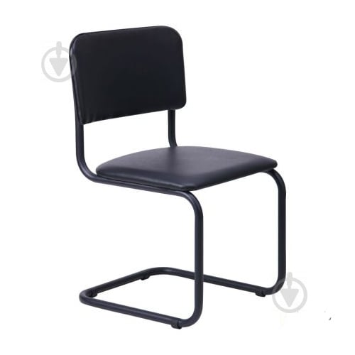 Стул AMF Art Metal Furniture Сильвия кожзаменитель черный - фото 1