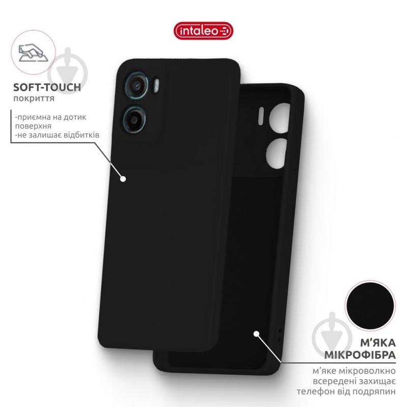 Чехол Intaleo SoftShell для Moto G05 черный - фото 5 Чехол Intaleo SoftShell для Moto G05 черный - фото 5