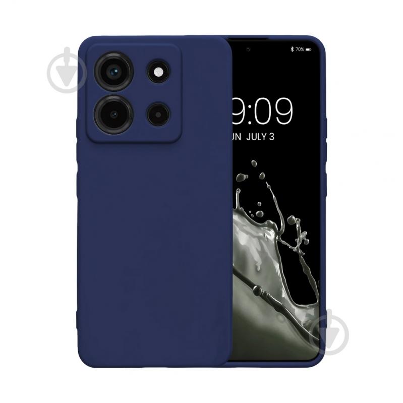 Чехол Intaleo SoftShell для Moto G15/G15 Power синий - фото 1