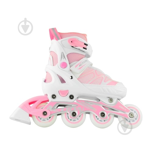 Роликові ковзани Action Action 2 в 1 153B5/2IN1PINK29-32 р. 29-32 рожевий із білим - фото 1 Роликові ковзани Action Action 2 в 1 153B5/2IN1PINK29-32 р. 29-32 рожевий із білим - фото 1