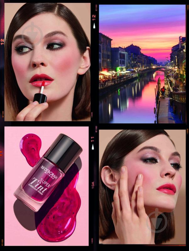 Тинт DEBORAH Super Tint Cheek & Lip Stain Cherry 7,5 мл - фото 2