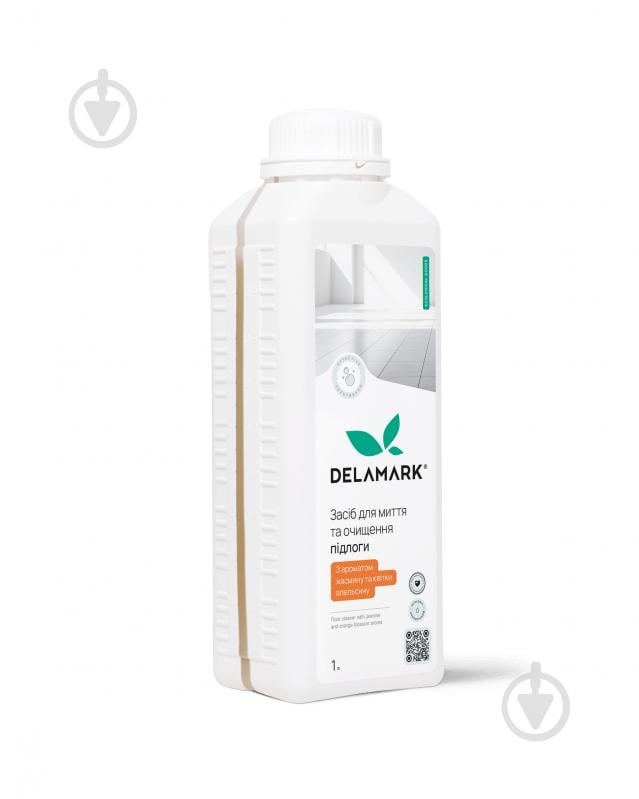 Миючий засіб DeLaMark з ароматом жасмину та апельсинової квітки 1 л - фото 1