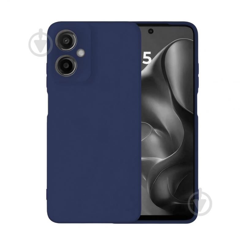Чохол Intaleo SoftShell для Moto G55 синій - фото 1