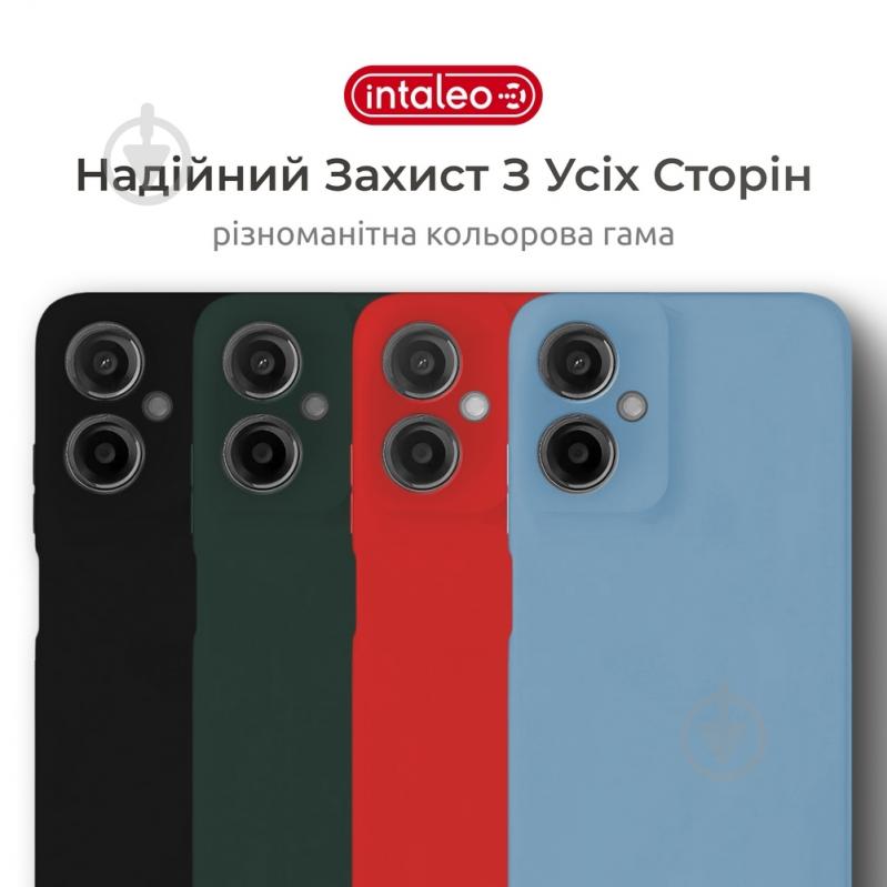 Чехол Intaleo SoftShell для Moto G55 темно-зеленый - фото 3