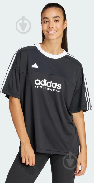 Футболка Adidas W TIRO TEE IS4582 р.M чорний - фото 2