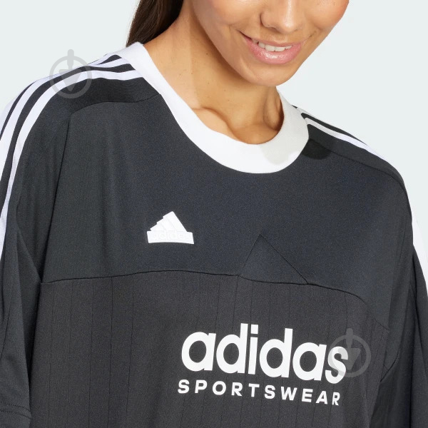 Футболка Adidas W TIRO TEE IS4582 р.M чорний - фото 5