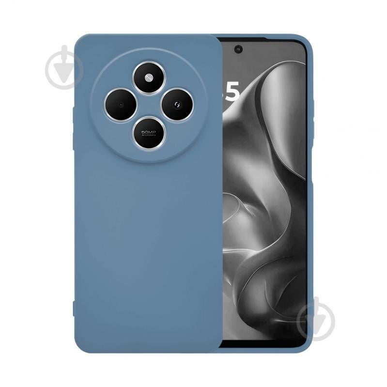 Чехол Intaleo SoftShell голубой для Xiaomi Redmi A4 - фото 1 Чехол Intaleo SoftShell голубой для Xiaomi Redmi A4 - фото 1