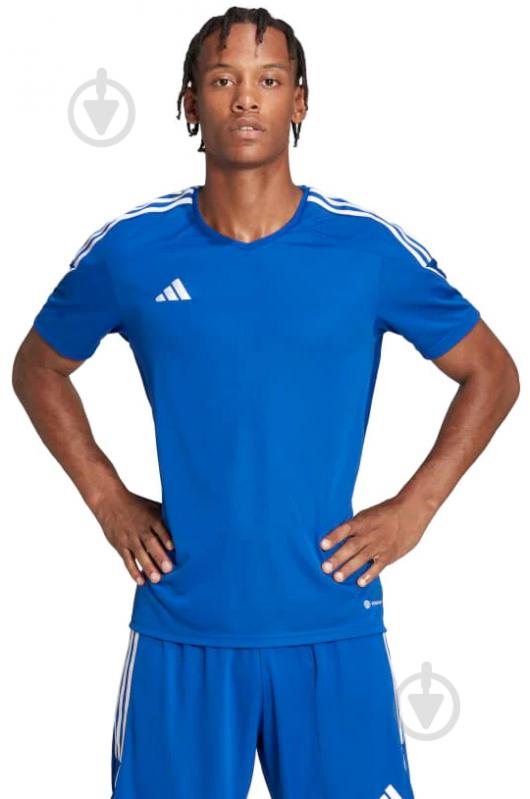 Футболка Adidas TIRO 23 JSY HR4611 р.2XL синий - фото 1