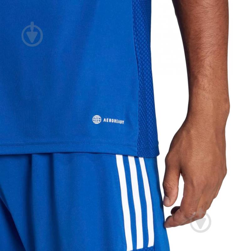 Футболка Adidas TIRO 23 JSY HR4611 р.2XL синий - фото 5