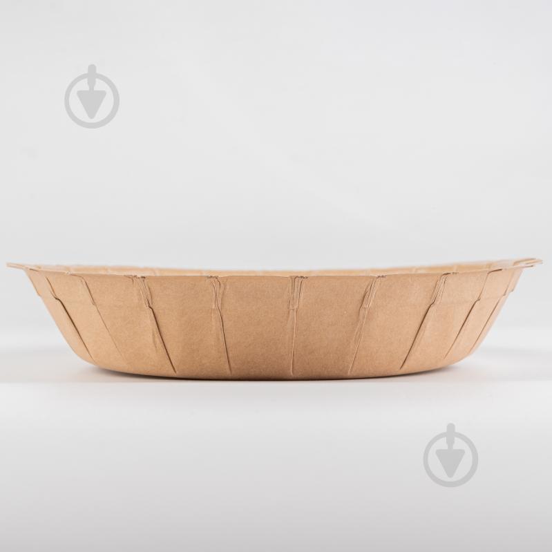 Тарелка картонная крафт 200x35 мм GOPACK 600 мл 6 шт. - фото 3 Тарелка картонная крафт 200x35 мм GOPACK 600 мл 6 шт. - фото 3