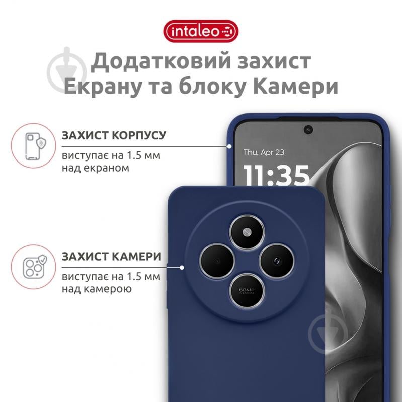 Чехол Intaleo SoftShell синий для Xiaomi Redmi A4 - фото 3