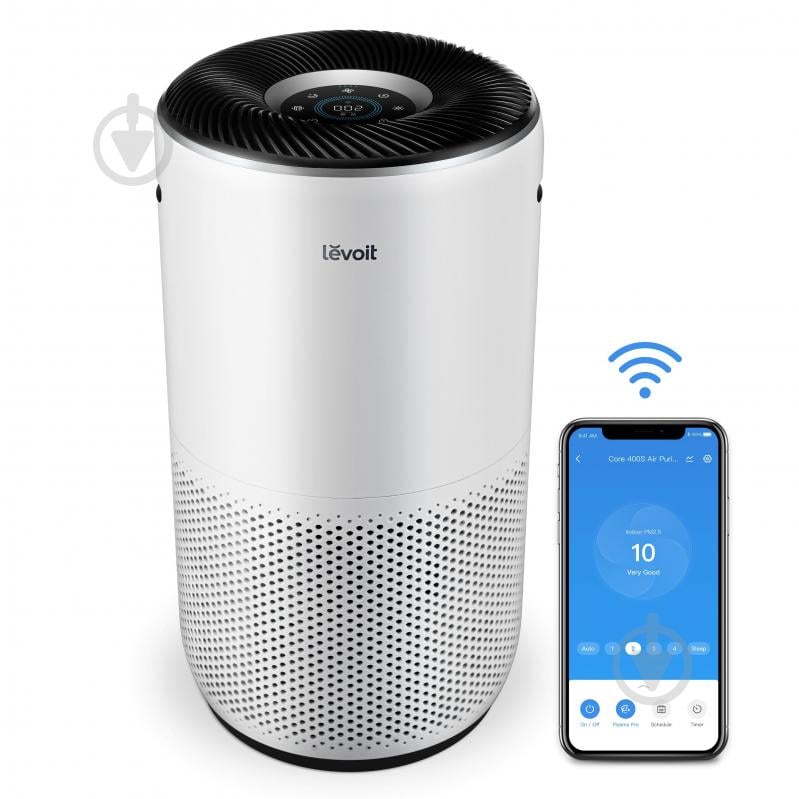Очищувач повітря Levoit Core 400S Smart Air Purifier White - фото 1