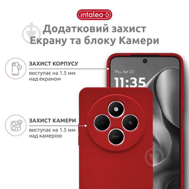 Чехол Intaleo SoftShell красный для Xiaomi Redmi A4 - фото 3