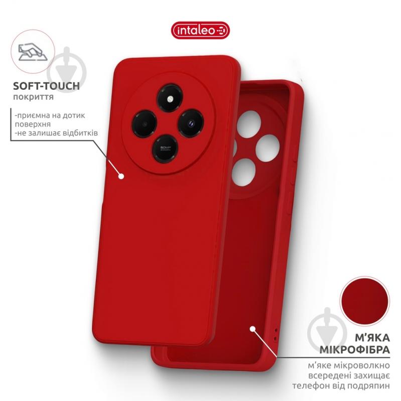 Чехол Intaleo SoftShell красный для Xiaomi Redmi A4 - фото 5