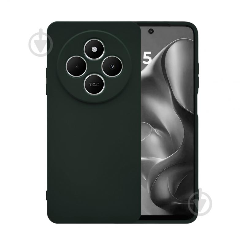 Чехол Intaleo SoftShell темно-зеленый для Xiaomi Redmi A4 - фото 1