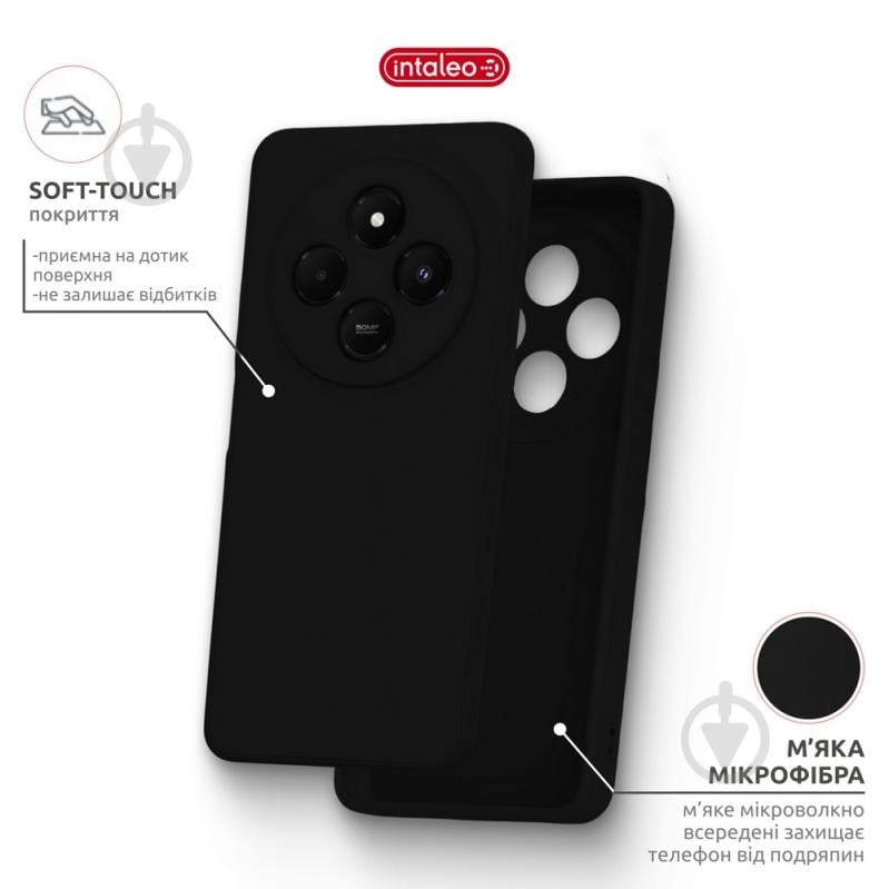 Чехол Intaleo SoftShell черный для Xiaomi Redmi A4 - фото 5 Чехол Intaleo SoftShell черный для Xiaomi Redmi A4 - фото 5