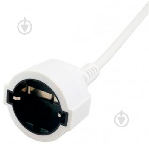 Кабель живлення EXTRADIGITAL Euro Power Cable, Euro Plug-Socket, 16 AWG 30 м білий (KBP1658) - фото 3