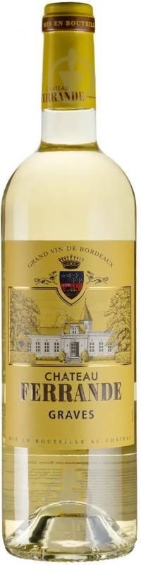 Вино Chateau Ferrande Chateau Ferrande Blanc 0,75 л - фото 1