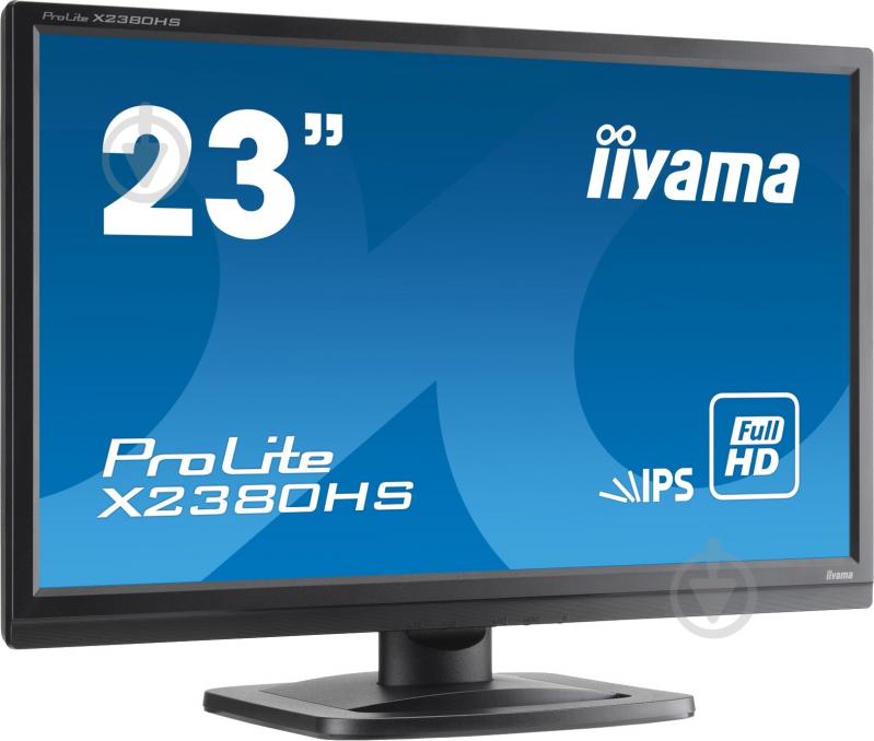 Монитор Iiyama ProLite 23" (X2380HS-B1) - фото 2