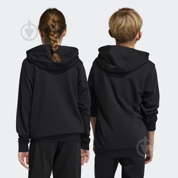 Джемпер Adidas U BL HOODIE HR6380 р.140 чорний - фото 4