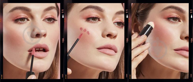 Помада жидкая DEBORAH 2 в 1 Easy Color Blush & Lipstick 02 Cold Rose 4 мл - фото 3