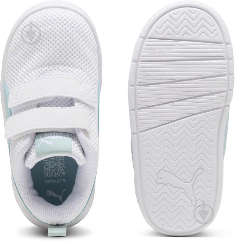 Кросівки для хлопчиків Puma Courtflex V3 Mesh Inf 39808608 р.23 білі - фото 6 Кросівки для хлопчиків Puma Courtflex V3 Mesh Inf 39808608 р.23 білі - фото 6