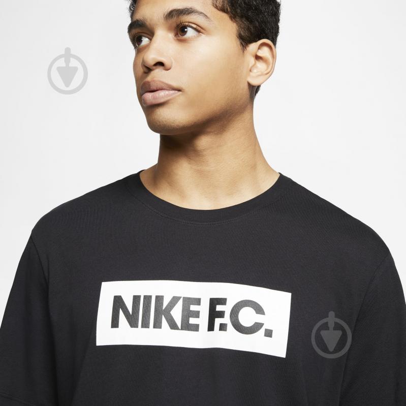 Футболка Nike M NK FC TEE ESSENTIALS CT8429-010 р.S черный - фото 3