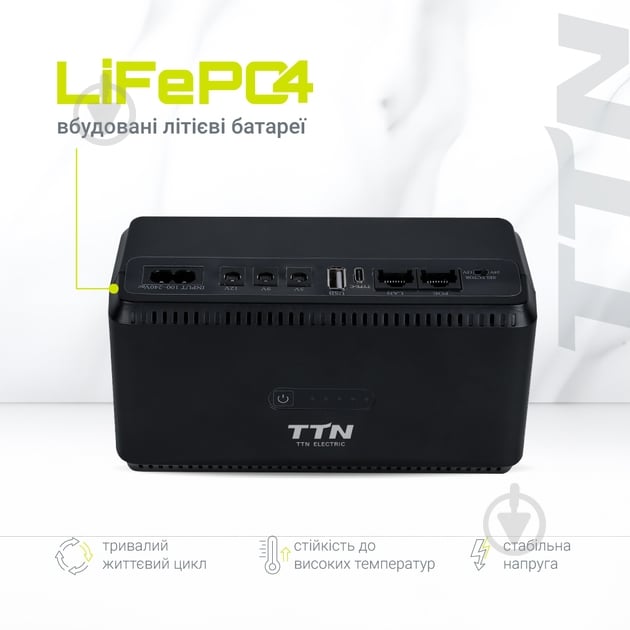 Источник бесперебойного питания (ИБП) TTN для роутера DCL-36W 20000mAh 1283126598449 - фото 5