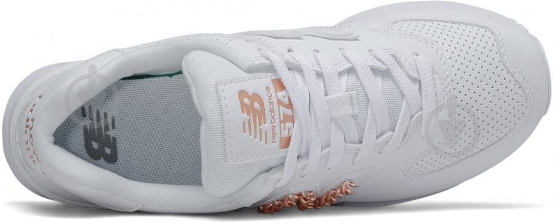 Кроссовки женские зимние New Balance WL574HNE WL574HNE р.38 белые - фото 3