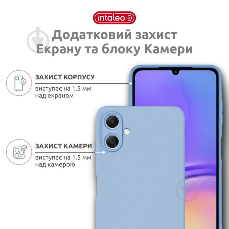 Чохол Intaleo SoftShell для Samsung Galaxy A07 блакитний - фото 3 Чохол Intaleo SoftShell для Samsung Galaxy A07 блакитний - фото 3