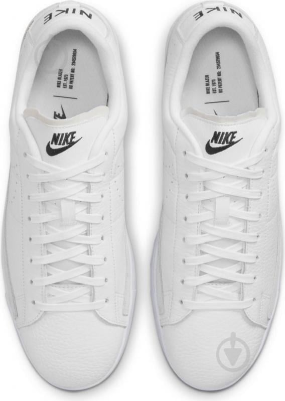 Кроссовки мужские зимние Nike BLAZER LOW X DA2045-100 р.44,5 белые - фото 12