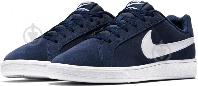 Кросівки чоловічі демісезонні Nike COURT ROYALE SUEDE 819802-410 р.44 темно-сині - фото 3