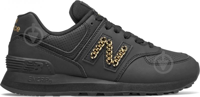 Кроссовки New Balance WL574HNQ WL574HNQ р.36,5 черные - фото 1