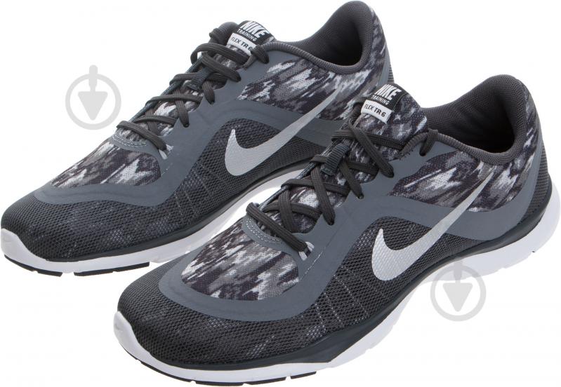Кроссовки женские демисезонные Nike Flex Trainer 6 831578-001 р.39 серые - фото 2