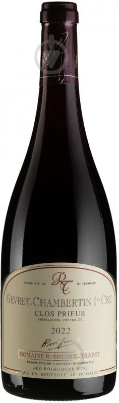 Вино Domaine Rossignol Trapet Gevrey-Chambertin 1er Cru Clos Prieur 2022 0,75 л - фото 1 Вино Domaine Rossignol Trapet Gevrey-Chambertin 1er Cru Clos Prieur 2022 0,75 л - фото 1