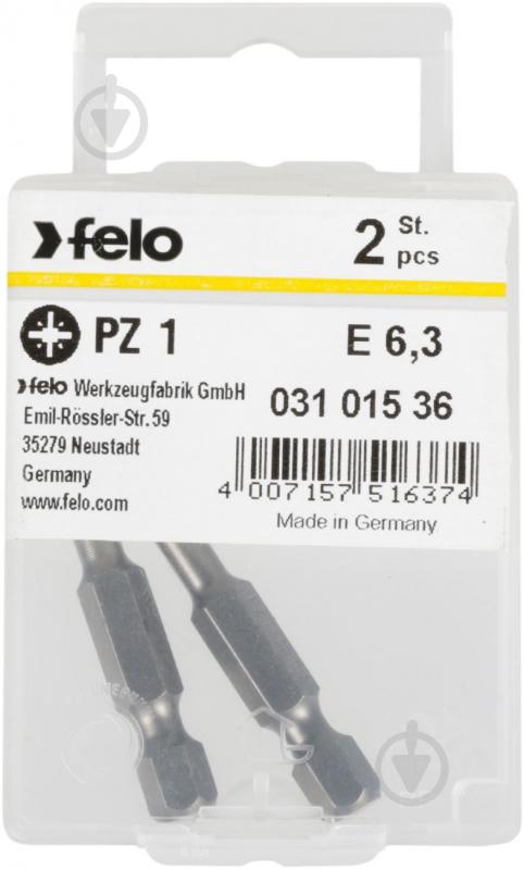 Бита Felo PZ1x50 мм 2 шт. 03101536 - фото 1