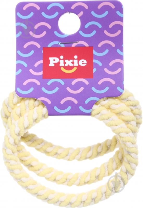 Резинка для волос PIXIE разноцветный микс 3 шт. - фото 15