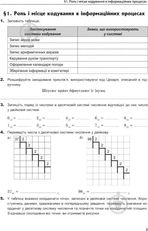 Книга Ольга Казанцева «Інформатика Робочий зошит 8 клас» 978-966-10-4647-3 - фото 4